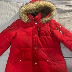 Men’s red nautica red coat size large